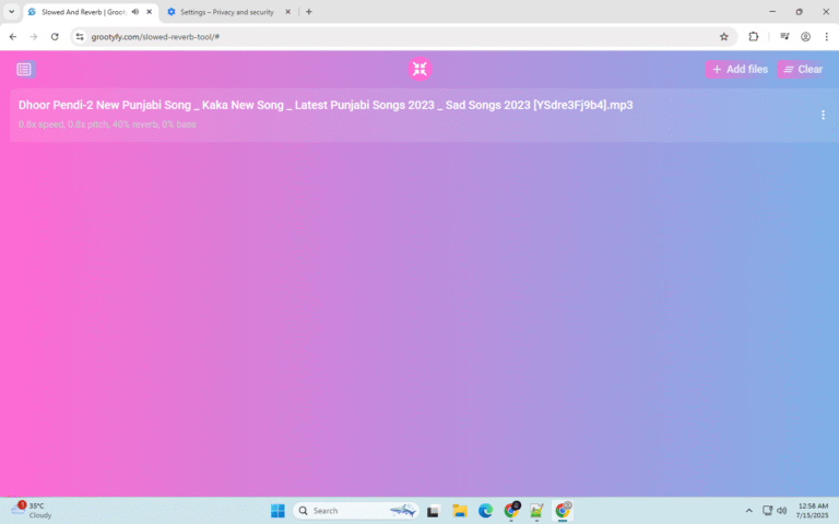 online slow
