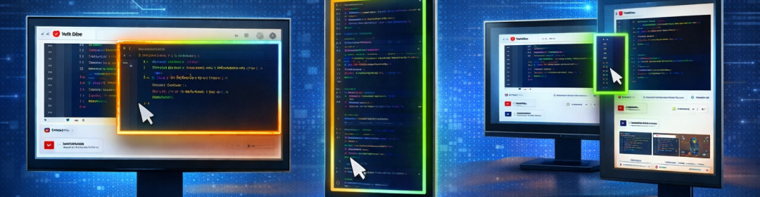 OBS Mouse Follow Crop Filter for landscape portrait and multi screen recording